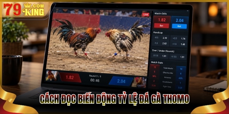 Cách đọc biến động tỷ lệ đá gà Thomo